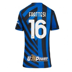 Inter Milan Davide Frattesi #16 Dámské Domácí Dres 2024-25 Krátký Rukáv